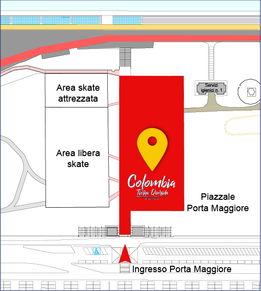 Entrada al recinto — Idroscalo Milano